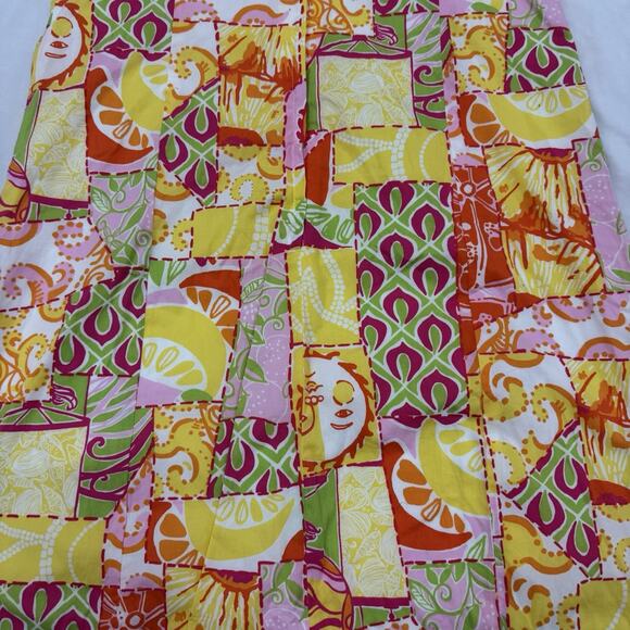 Lilly Pulitzer Size 12 Strapless Bowen Dress Happiest Hour Sun Beach Vacation - Picture 11 of 11